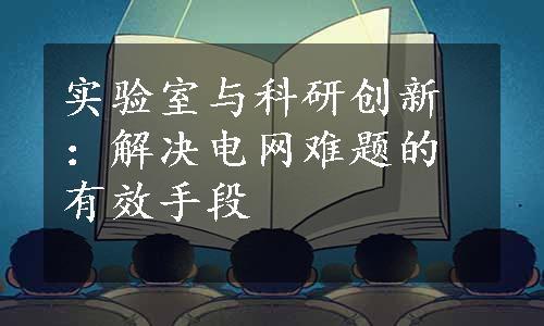 实验室与科研创新：解决电网难题的有效手段