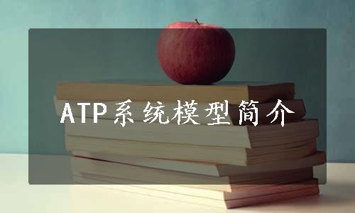ATP系统模型简介