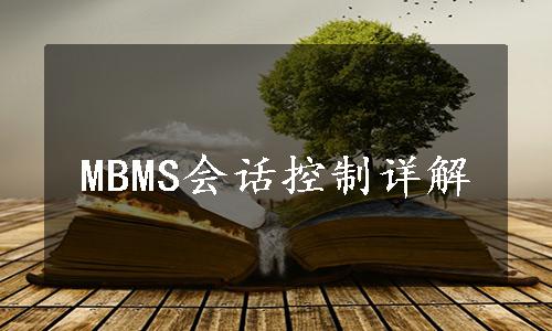 MBMS会话控制详解