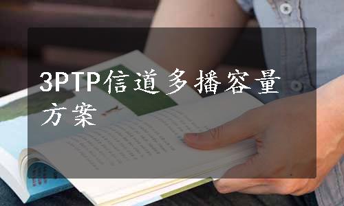 3PTP信道多播容量方案