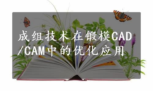 成组技术在锻模CAD/CAM中的优化应用