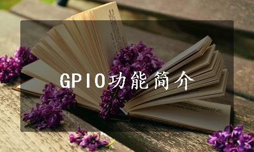 GPIO功能简介