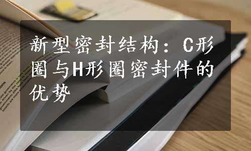 新型密封结构：C形圈与H形圈密封件的优势