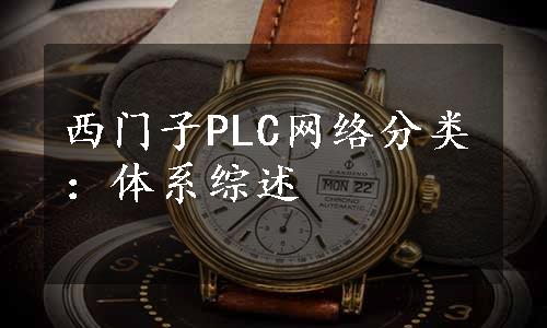 西门子PLC网络分类：体系综述