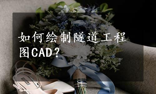 如何绘制隧道工程图CAD？