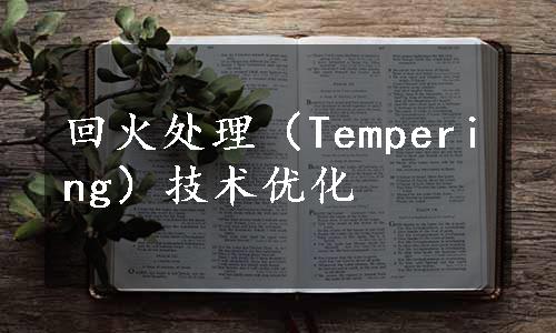 回火处理（Tempering）技术优化