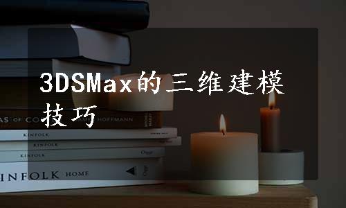 3DSMax的三维建模技巧