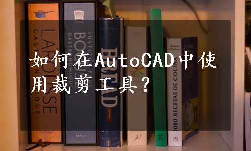 如何在AutoCAD中使用裁剪工具？