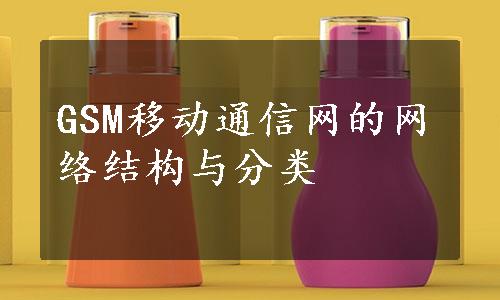 GSM移动通信网的网络结构与分类