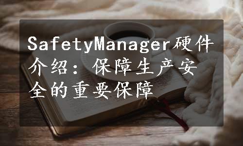 SafetyManager硬件介绍：保障生产安全的重要保障