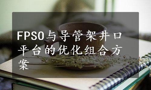 FPSO与导管架井口平台的优化组合方案