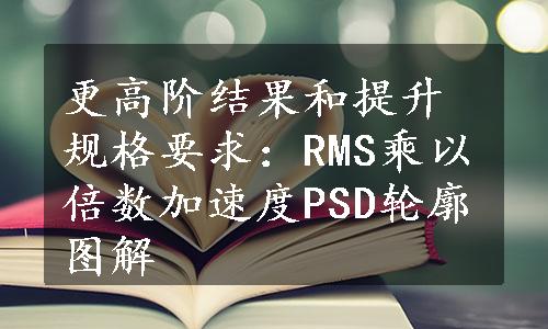 更高阶结果和提升规格要求：RMS乘以倍数加速度PSD轮廓图解