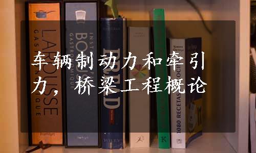 车辆制动力和牵引力，桥梁工程概论