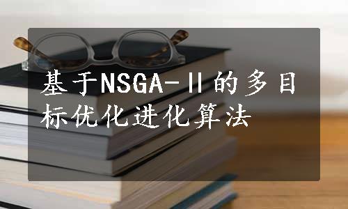 基于NSGA-Ⅱ的多目标优化进化算法