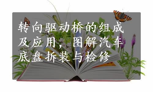 转向驱动桥的组成及应用，图解汽车底盘拆装与检修