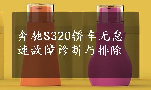 奔驰S320轿车无怠速故障诊断与排除