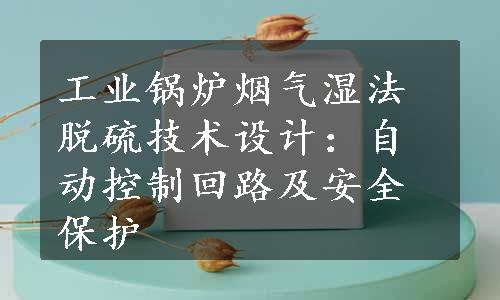 工业锅炉烟气湿法脱硫技术设计：自动控制回路及安全保护