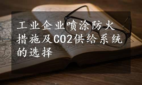 工业企业喷涂防火措施及CO2供给系统的选择