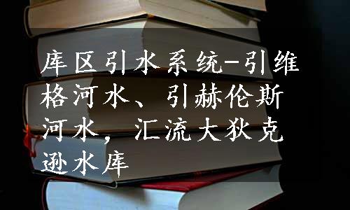 库区引水系统-引维格河水、引赫伦斯河水，汇流大狄克逊水库