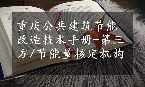 重庆公共建筑节能改造技术手册-第三方/节能量核定机构