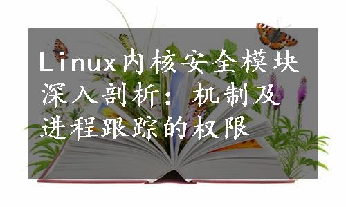 Linux内核安全模块深入剖析：机制及进程跟踪的权限