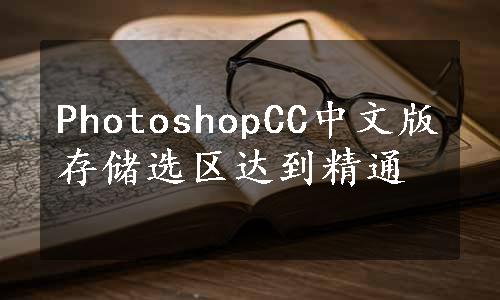 PhotoshopCC中文版存储选区达到精通