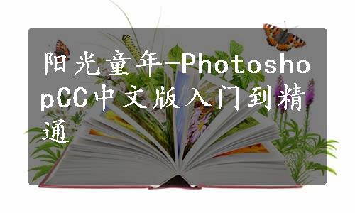 阳光童年-PhotoshopCC中文版入门到精通