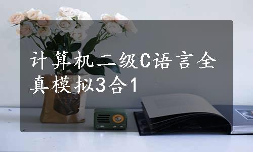 计算机二级C语言全真模拟3合1