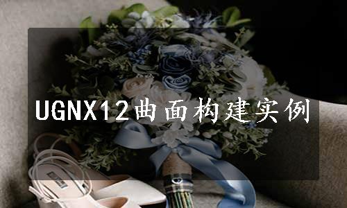 UGNX12曲面构建实例