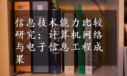 信息技术能力比较研究：计算机网络与电子信息工程成果