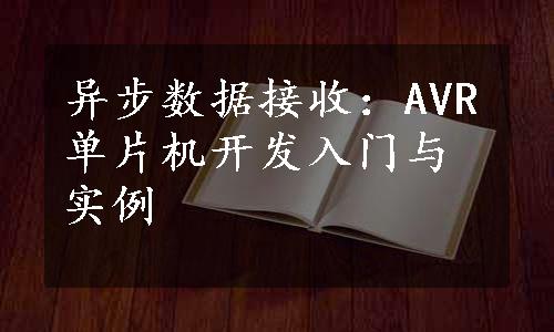 异步数据接收：AVR单片机开发入门与实例