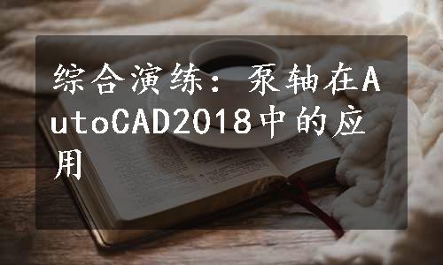 综合演练：泵轴在AutoCAD2018中的应用