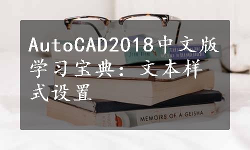 AutoCAD2018中文版学习宝典：文本样式设置