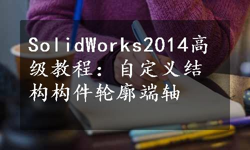 SolidWorks2014高级教程：自定义结构构件轮廓端轴