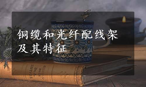 铜缆和光纤配线架及其特征