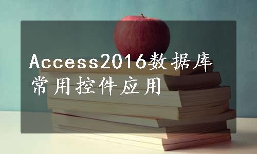 Access2016数据库常用控件应用