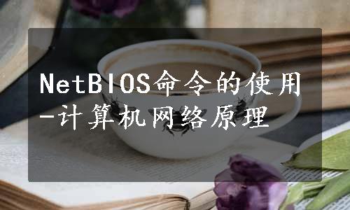 NetBIOS命令的使用-计算机网络原理