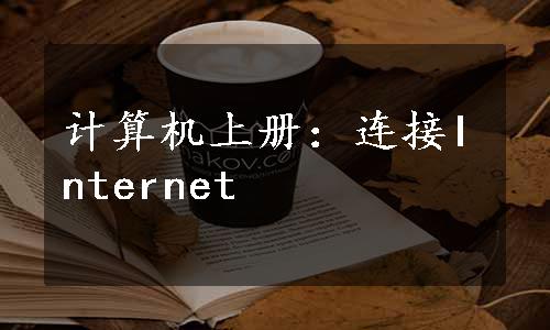 计算机上册：连接Internet