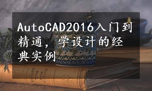 AutoCAD2016入门到精通，学设计的经典实例