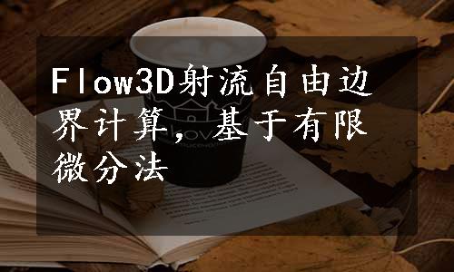 Flow3D射流自由边界计算，基于有限微分法