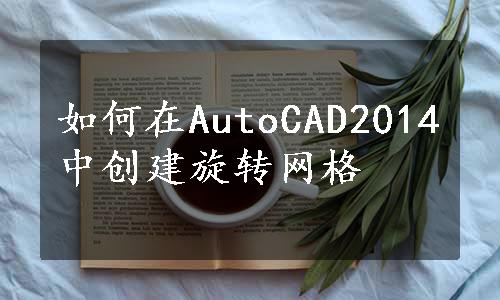 如何在AutoCAD2014中创建旋转网格