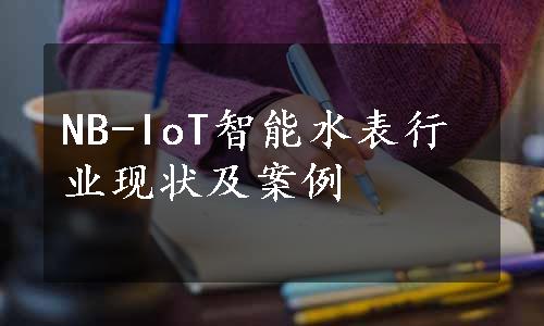 NB-IoT智能水表行业现状及案例