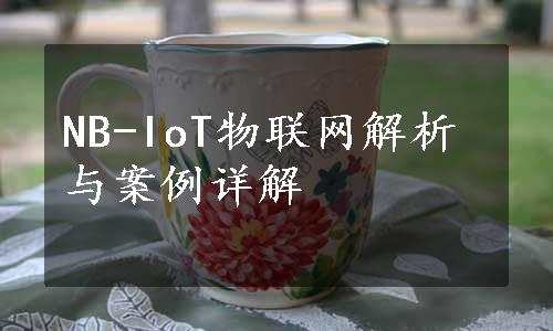 NB-IoT物联网解析与案例详解