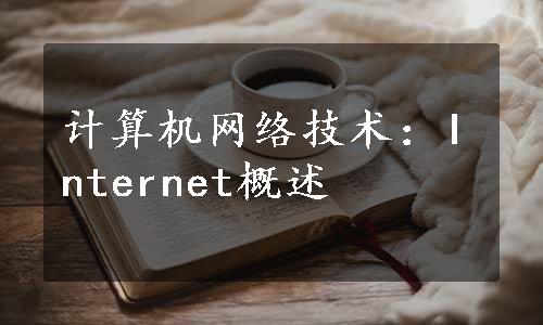 计算机网络技术：Internet概述