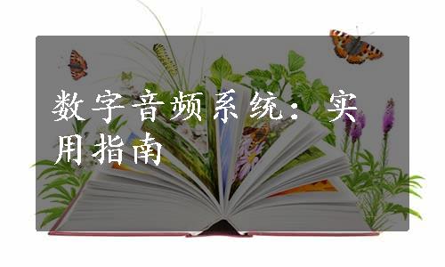 数字音频系统：实用指南