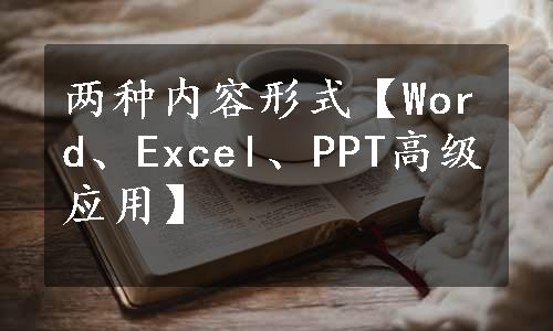 两种内容形式【Word、Excel、PPT高级应用】