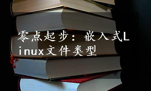 零点起步：嵌入式Linux文件类型