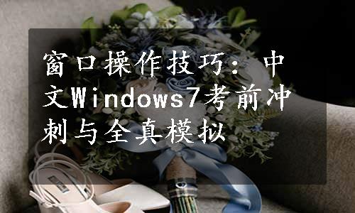 窗口操作技巧：中文Windows7考前冲刺与全真模拟