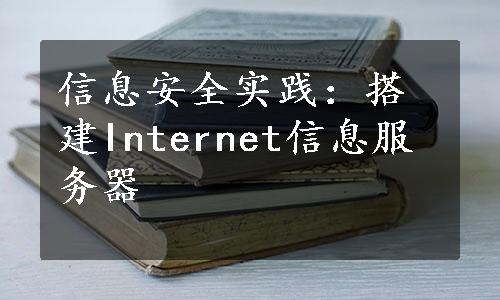 信息安全实践：搭建Internet信息服务器