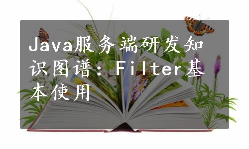 Java服务端研发知识图谱：Filter基本使用